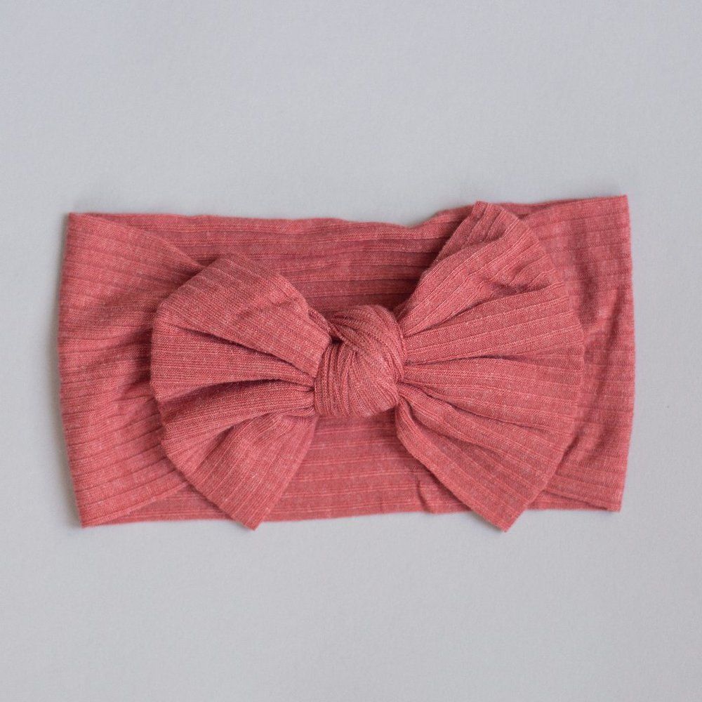 ✨2 /$12✨ Lucy Sophia Knit "Audrey" Headband-Coral✨